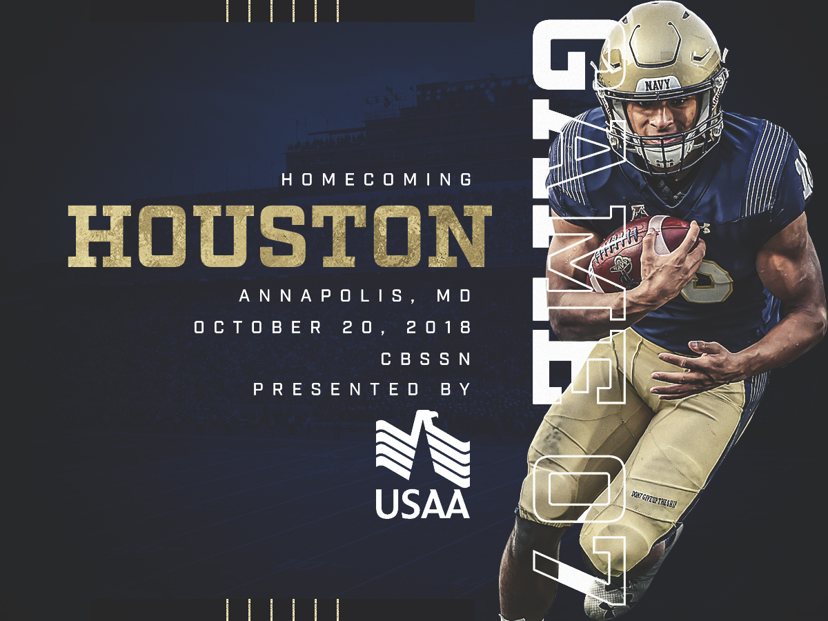 Houston at Navy graphic