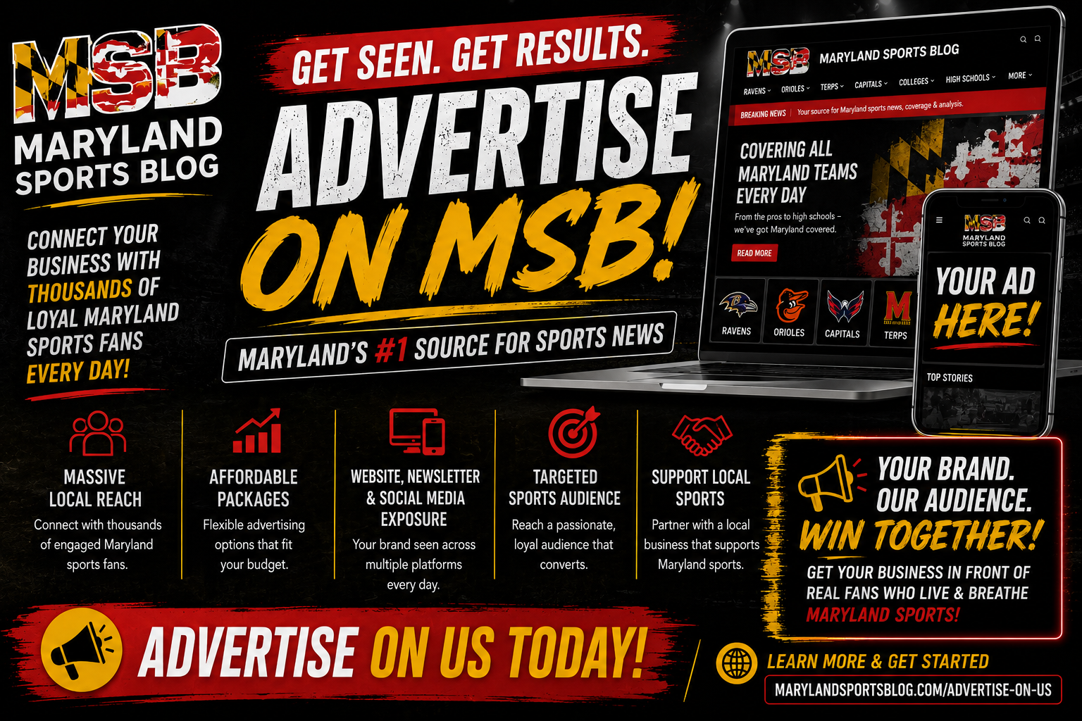 Advertise on Maryland Sports Blog