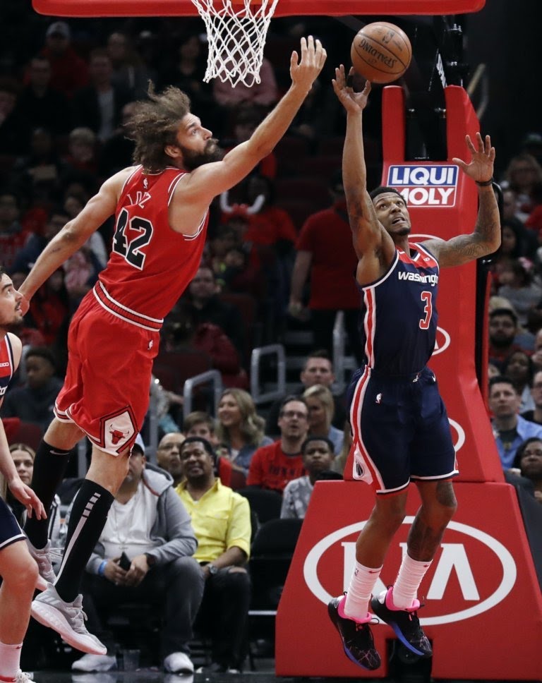 Wizards lose second straight in overtime to Bulls