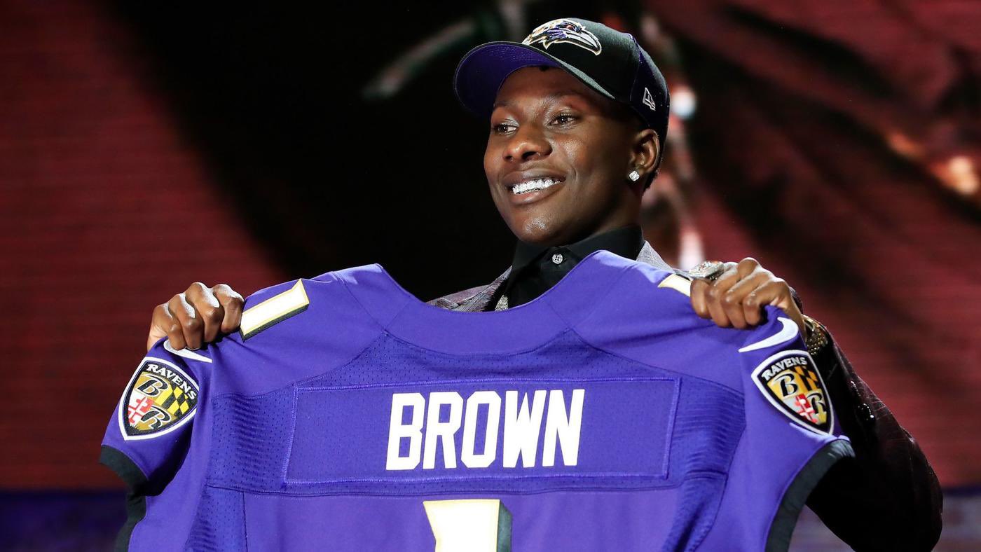 Ravens agree to terms with Marquise Brown