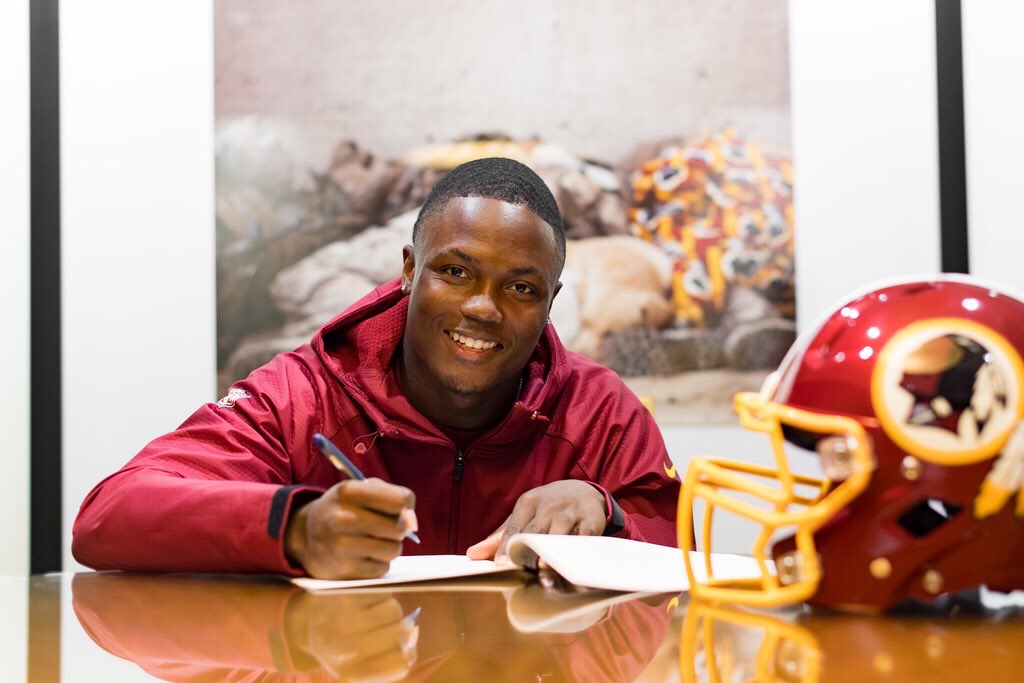 Redskins rookie Terry McLaurin signs contract