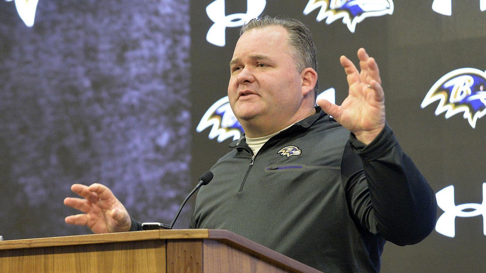 Ravens parting ways with Greg Roman
