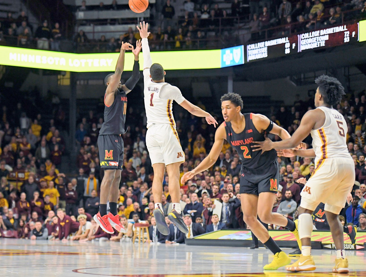 Terps pull off giant comeback to beat Minnesota