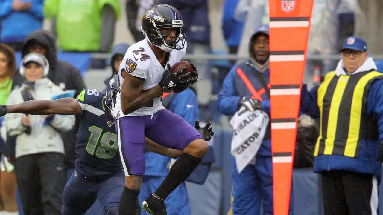 Ravens CB Marcus Peters believes every pass has a 50/50 chance to be intercepted