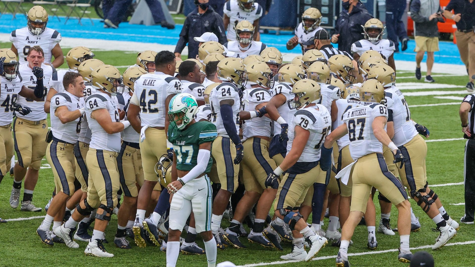 Navy Comes Back To Beat Tulane 27-24