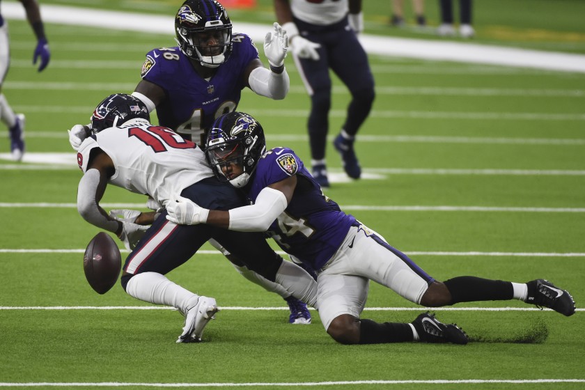 Ravens CB Marlon Humphrey says replacing Tavon Young will be a collaborative effort