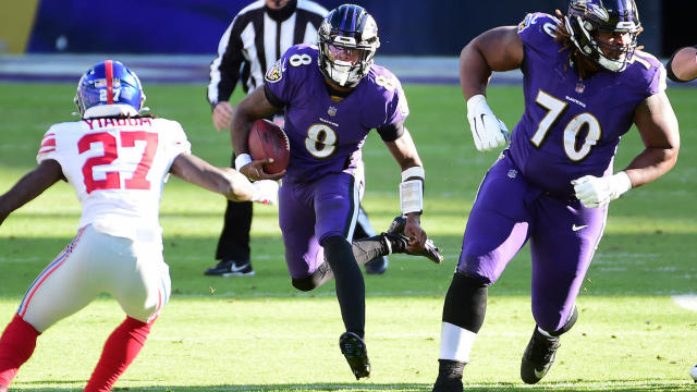 Ravens beat Giants 27-13 and are now in control of their own playoff destiny