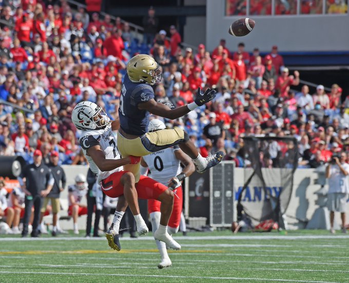 Navy fights until the end but falls to #2 Cincinnati 27-20