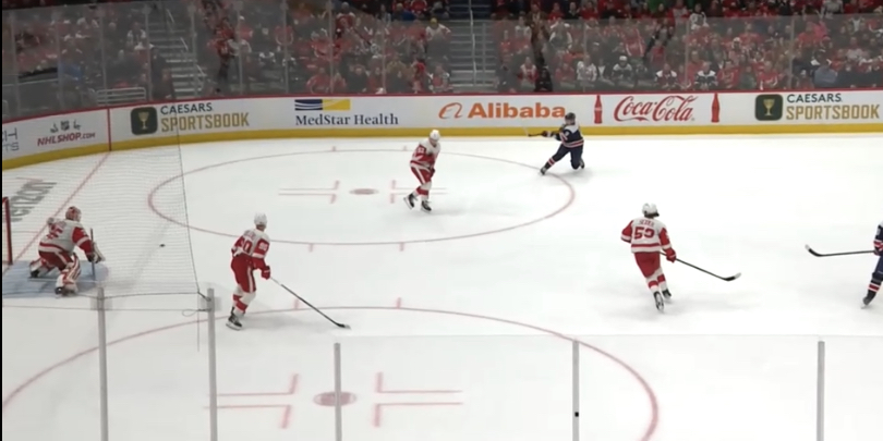 Capitals clip Red Wings in OT, win 4-3