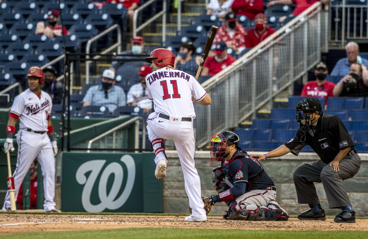 Ryan Zimmerman attended the Nats Hot Stove on January 28 at Nationals Park.