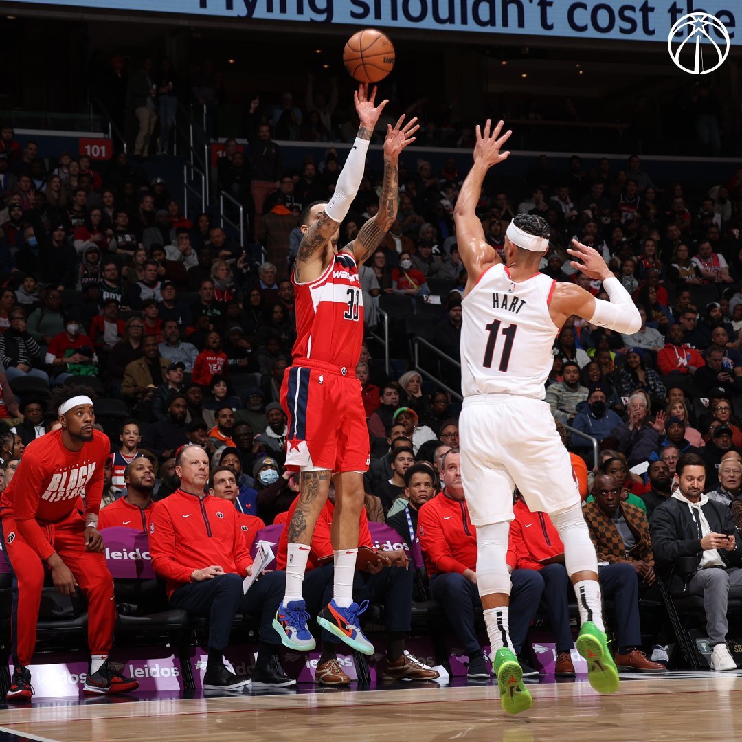 Washington Runs Out of Gas in the Second Half, Falling to the Trail Blazers 124-116