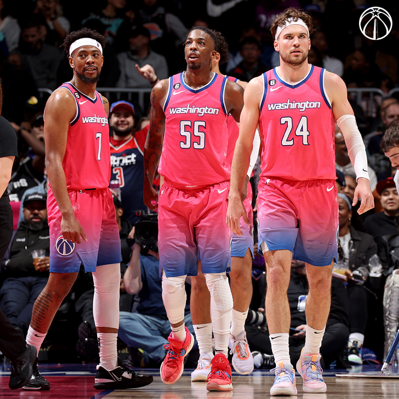 A Career-High Night From Kispert Pushes Wizards Past Spurs in 136-124 Win on Friday Night