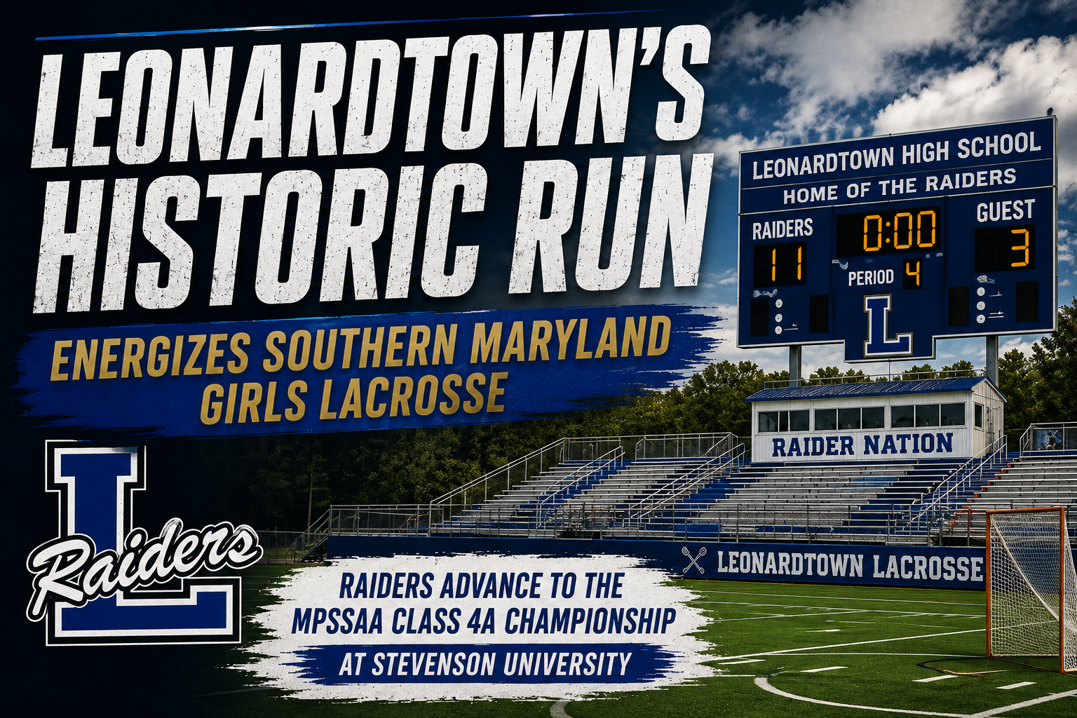 Leonardtown’s Historic Run Energizes Southern Maryland Girls Lacrosse