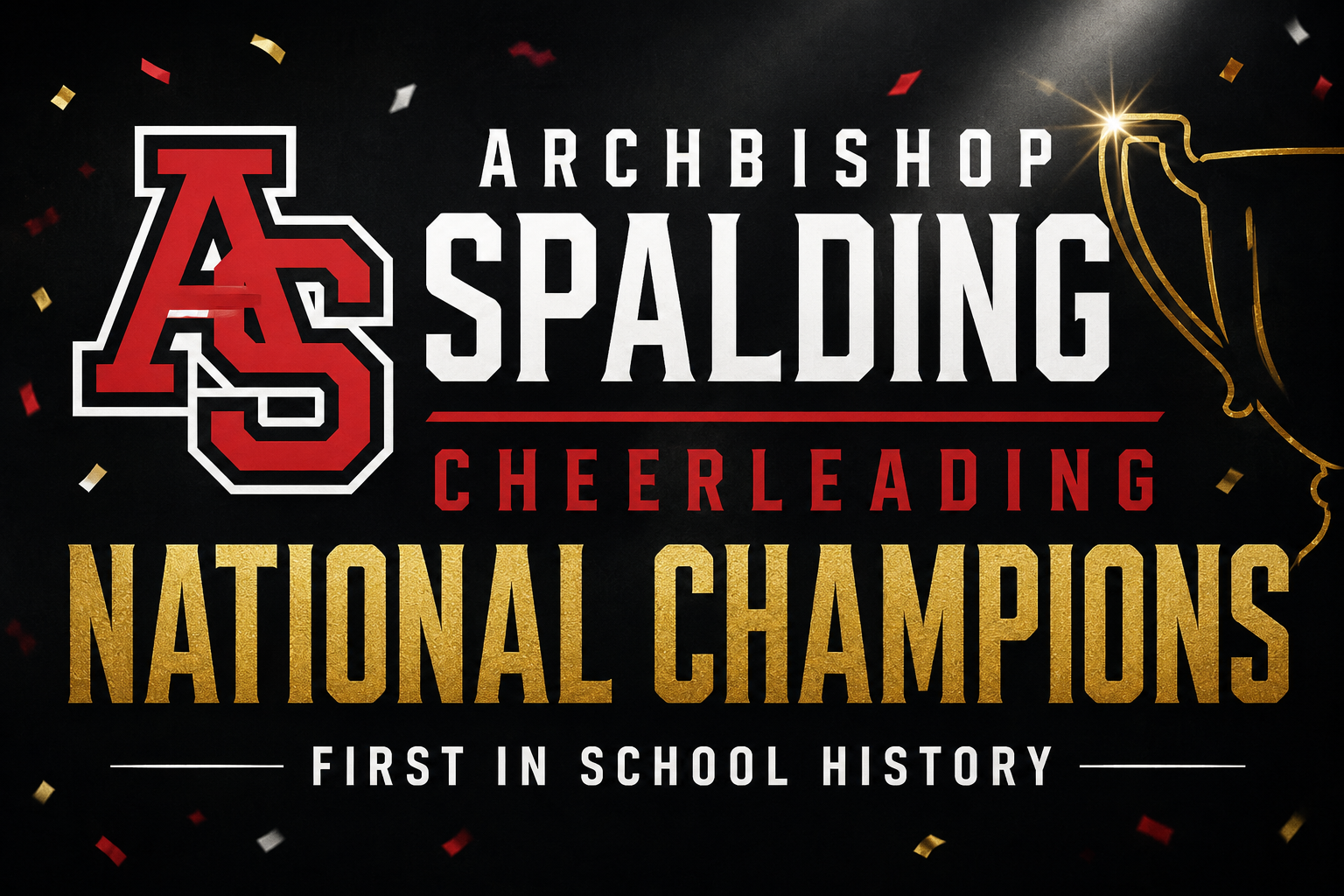 High School Spotlight: Archbishop Spalding Cheerleaders Make School History With First National Championship