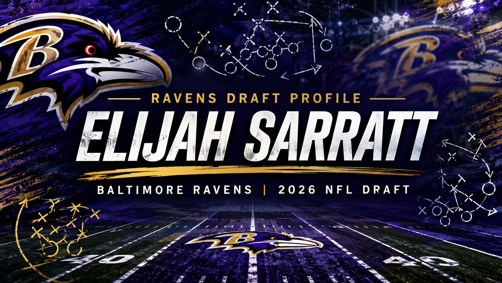 Ravens Draft Profile: Elijah Sarratt Gives Baltimore Another Physical Weapon for Lamar Jackson