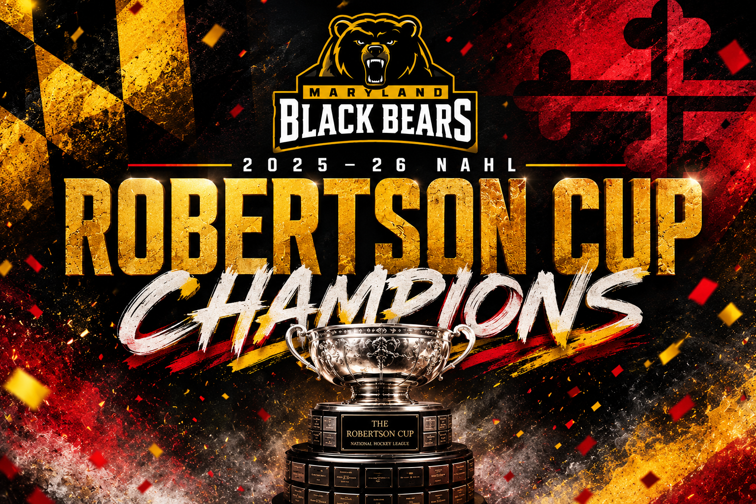 Maryland Black Bears Capture Robertson Cup Championship in Historic NAHL Season