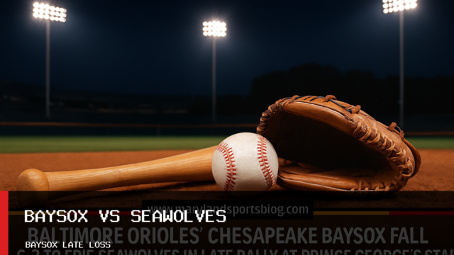 Baltimore Orioles’ Chesapeake Baysox Fall 6-2 to Erie SeaWolves in Late Rally at Prince George’s Stadium
