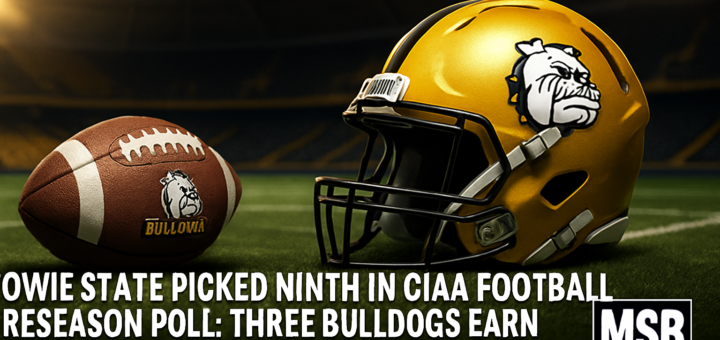 Bowie State Picked Ninth in CIAA Football Preseason Poll; Three Bulldogs Earn Preseason All-CIAA Honors featured image