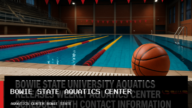Bowie State University Aquatics Releases Weekly Schedule for Aquatic Center with Contact Information