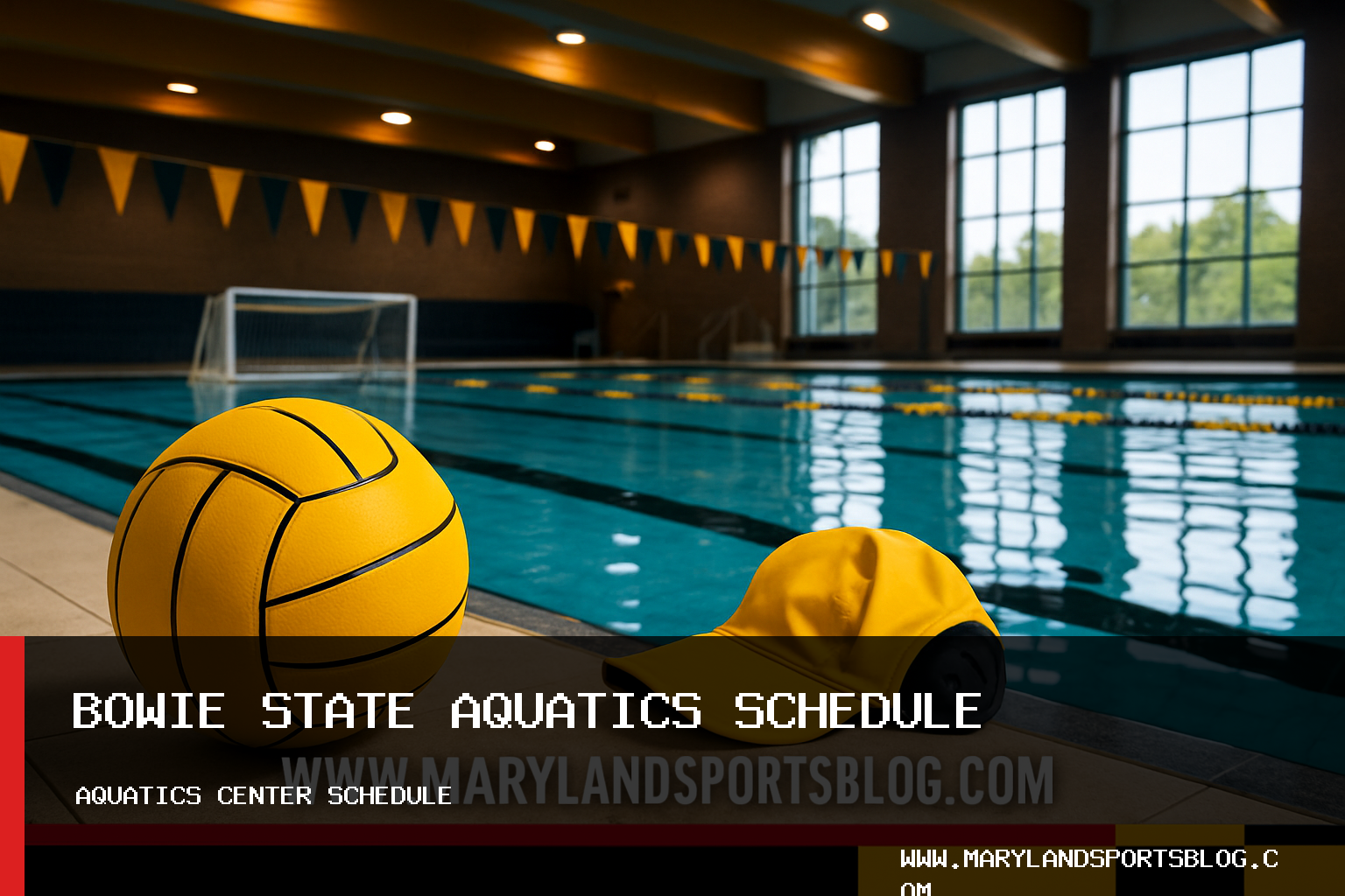 Bowie State University Athletics Announces Weekly Schedule for Aquatics Center with Contact Mark Wascavage featured image
