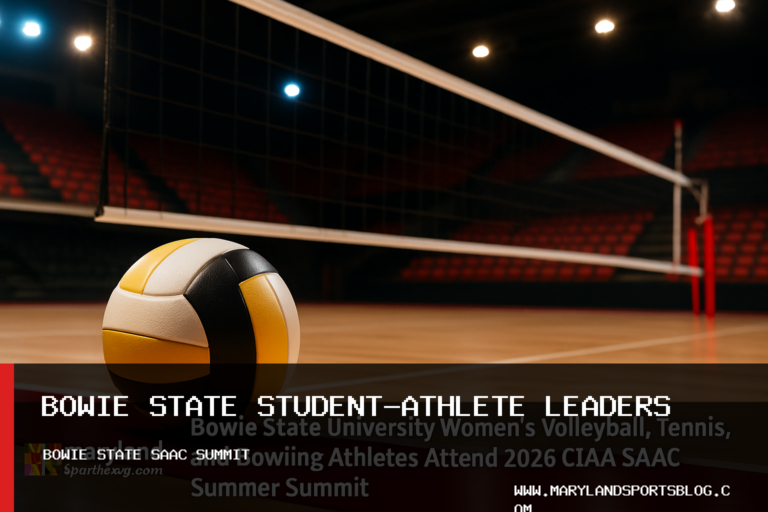 Bowie State University Women's Volleyball, Tennis, and Bowling Athletes Attend 2026 CIAA SAAC Summer Summit featured image