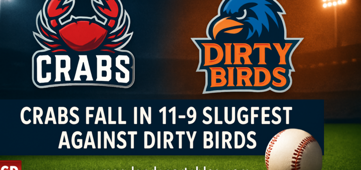 Crabs Fall in 11-9 Slugfest Against Dirty Birds featured image
