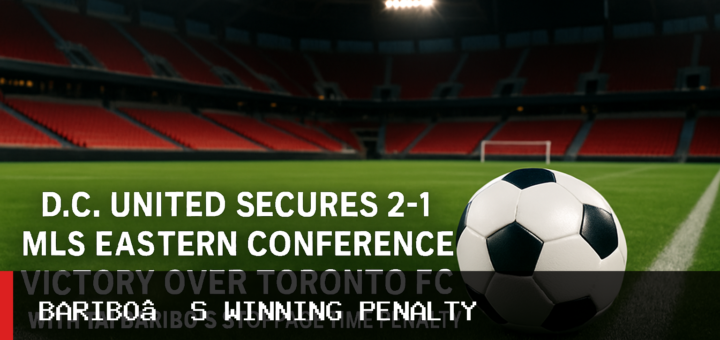 D.C. United Secures 2-1 MLS Eastern Conference Victory Over Toronto FC With Tai Baribo's Stoppage-Time Penalty featured image