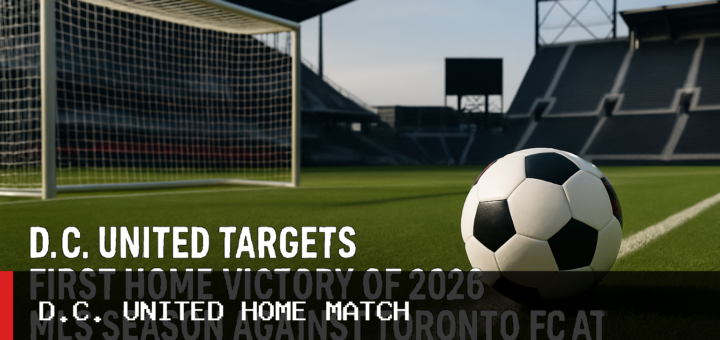 D.C. United Targets First Home Victory of 2026 MLS Season Against Toronto FC at Audi Field featured image