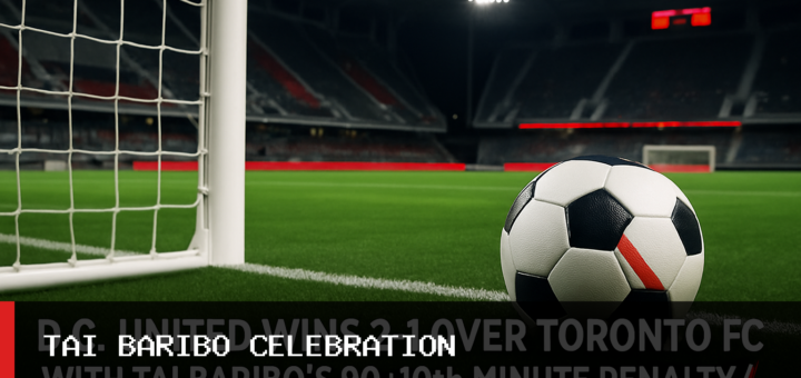 D.C. United Wins 2-1 Over Toronto FC With Tai Baribo's 90+10th Minute Penalty at Audi Field featured image