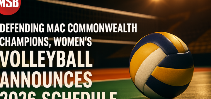 Defending MAC Commonwealth Champions, Women's Volleyball Announces 2026 Schedule featured image