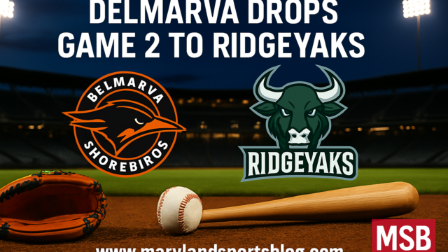 Delmarva Drops Game 2 to RidgeYaks