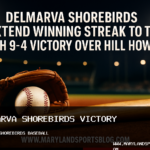 Delmarva Shorebirds Extend Winning Streak to Three with 9-4 Victory Over Hill City Howlers