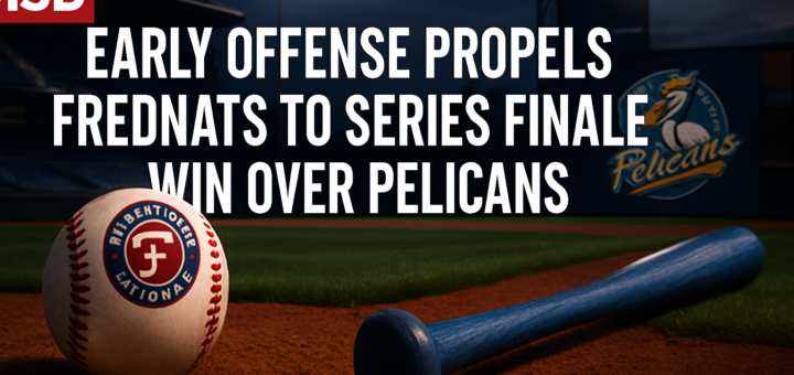 Early Offense Propels FredNats to Series Finale Win Over Pelicans featured image