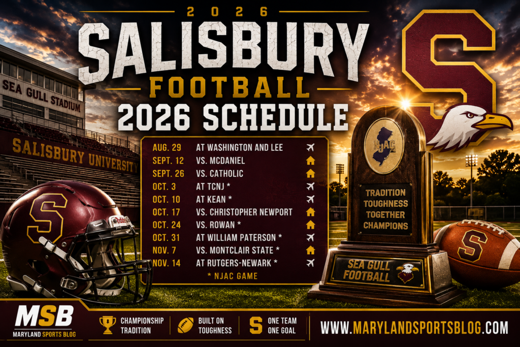 Salisbury Football Looks to Build on Another Championship-Caliber Season with Challenging 2026 Schedule