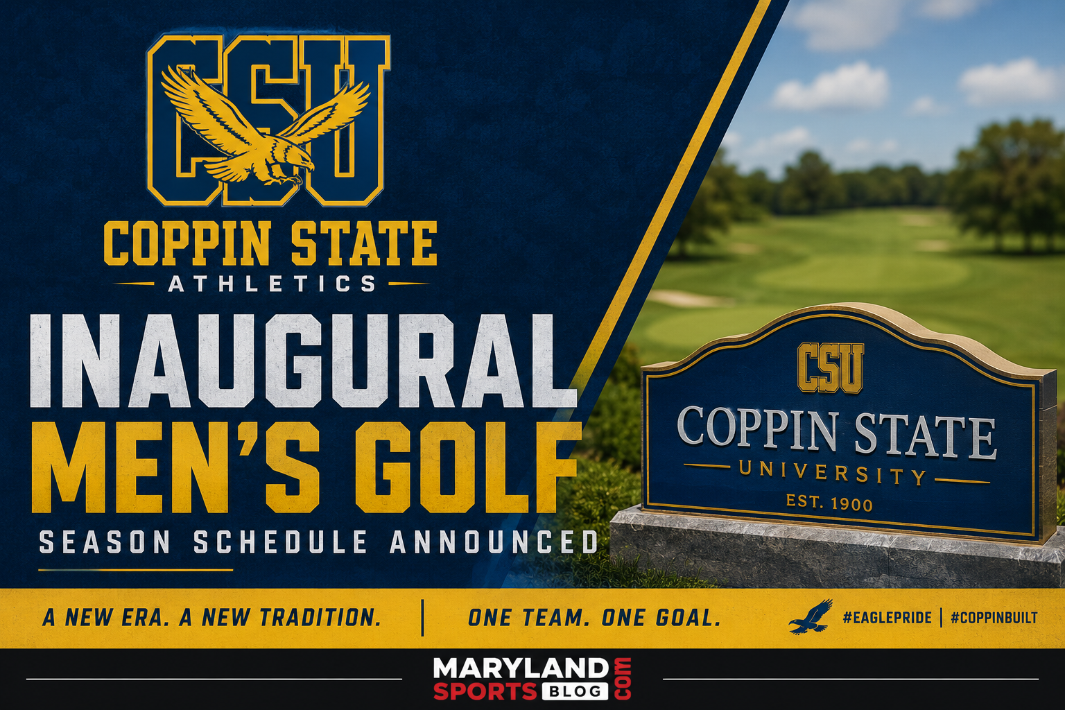 Coppin State Tees Off a New Era: Eagles Announce Inaugural Men’s Golf Schedule