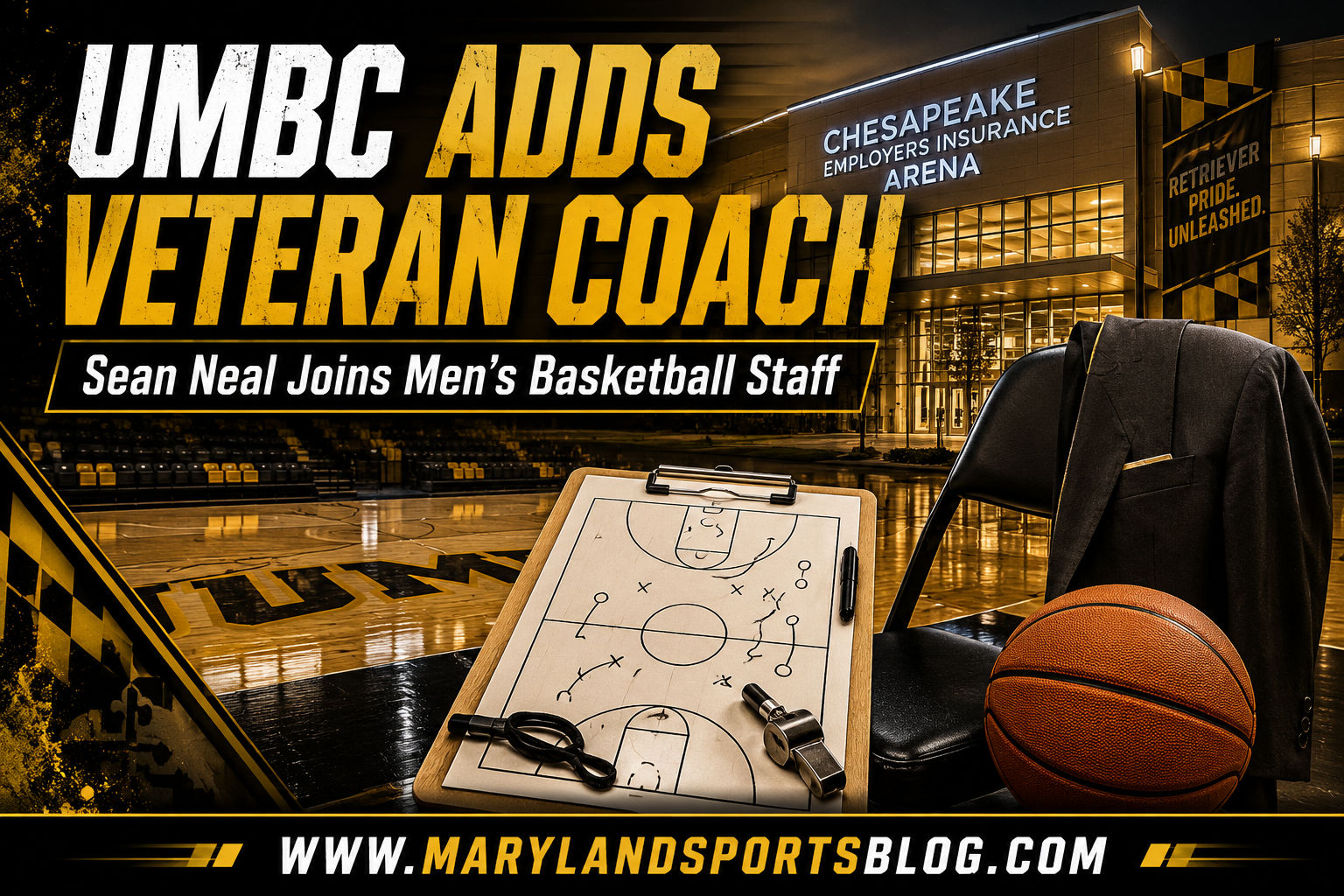 UMBC Adds Veteran Coach Sean Neal to Men’s Basketball Staff