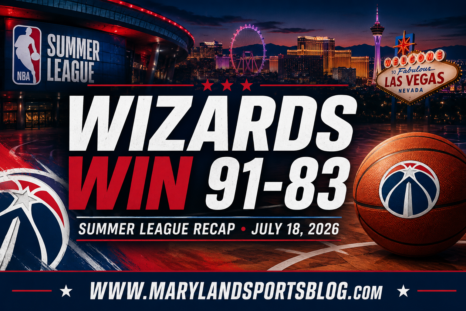 Wizards Close Summer League With 91-83 Win Over Hawks