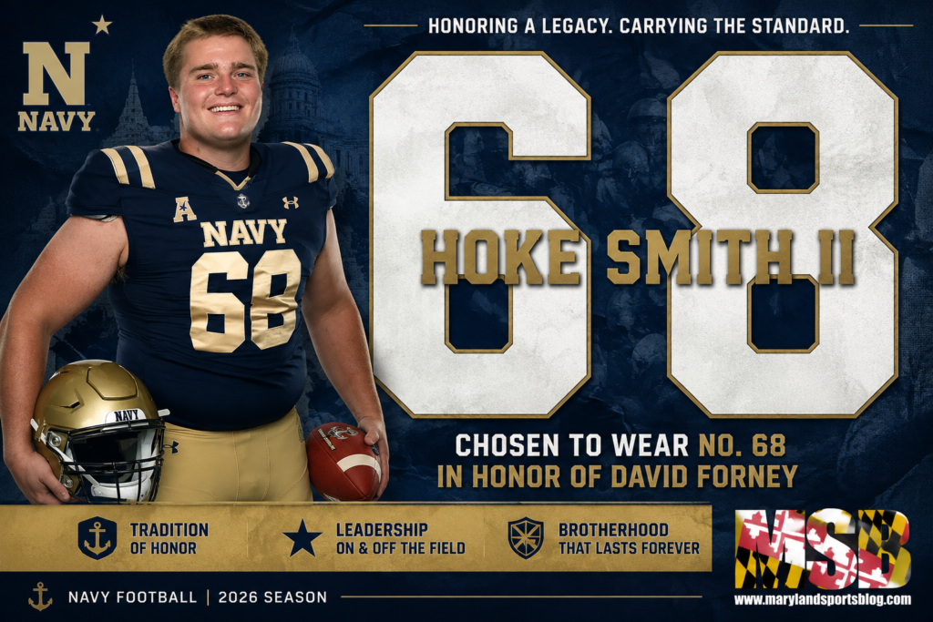 Navy's Hoke Smith II to Wear No. 68 in Honor of Fallen Teammate David Forney
