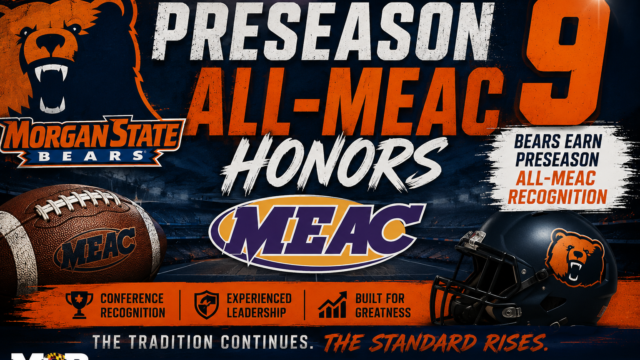 Morgan State Bears Looking to Build Momentum After Strong Showing at MEAC Football Media Day
