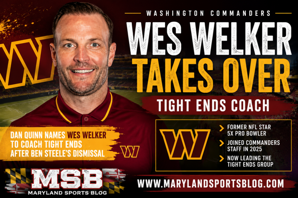 Dan Quinn Tabs Wes Welker to Lead Commanders Tight Ends After Ben Steele's Dismissal