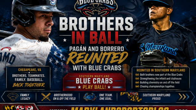 Southern Maryland Blue Crabs: Pagan and Borrero Reunited With Crabs