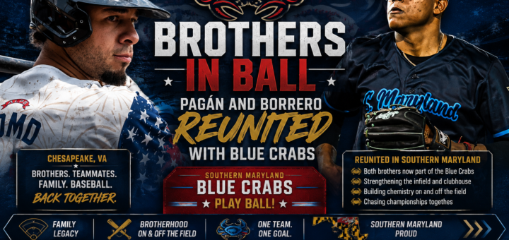 Southern Maryland Blue Crabs Reunite Puerto Rican Friends Pagan and Borrero featured image