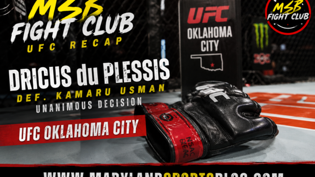 MSB Fight Club: Dricus du Plessis Outclasses Kamaru Usman in UFC Oklahoma City Main Event