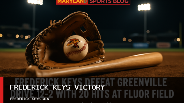 Frederick Keys Dominate Greenville Drive 12-2 with 20 Hits at Fluor Field