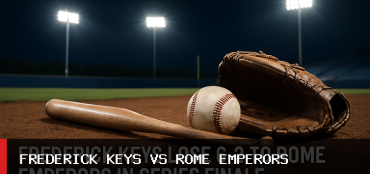 Frederick Keys Lose 6-2 to Rome Emperors in Series Finale at AdventHealth Stadium featured image