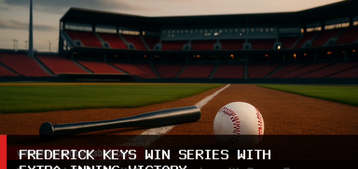 Frederick Keys Split Doubleheader with Rome Emperors, Clinch Series Win with 3-2 Extra-Inning Victory featured image