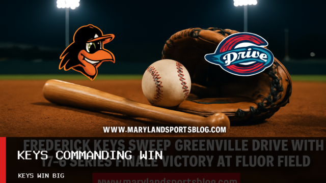 Frederick Keys Sweep Greenville Drive with 17-6 Series Finale Victory at Fluor Field