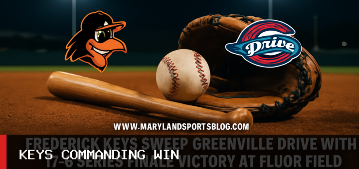 Frederick Keys Sweep Greenville Drive with 17-6 Series Finale Victory at Fluor Field featured image
