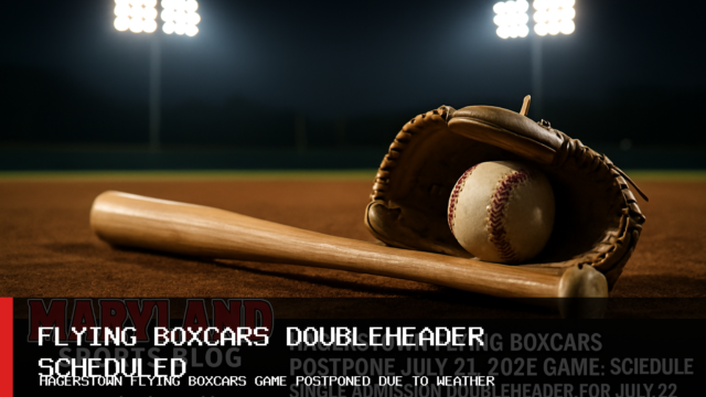 Hagerstown Flying Boxcars Postpone July 21 Game; Doubleheader Set for July 22
