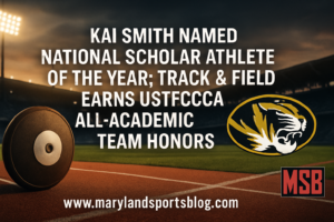 Kai Smith Named National Scholar Athlete of the Year; Track & Field earns USTFCCCA All-Academic Team Honors featured image